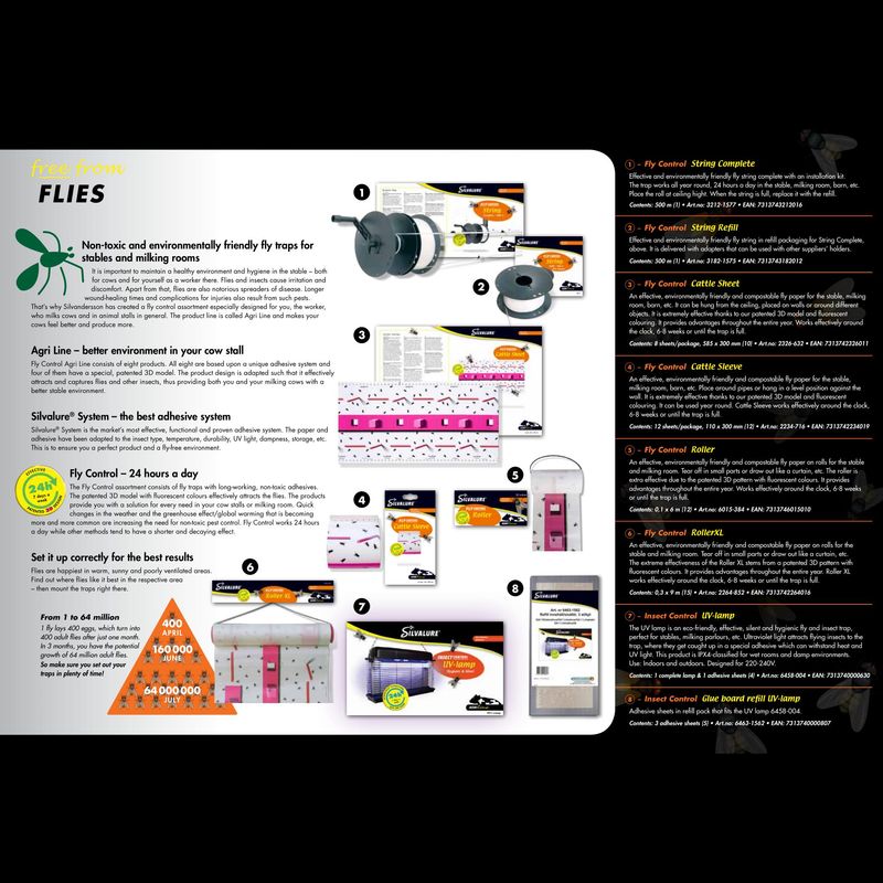 SilvaLure RollerXL Fluefanger