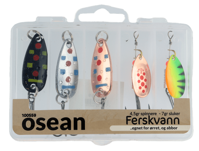 Hovedbilde  Osean sluksett Ferskvann #2 - 5pk 7 gr, #2 - ...