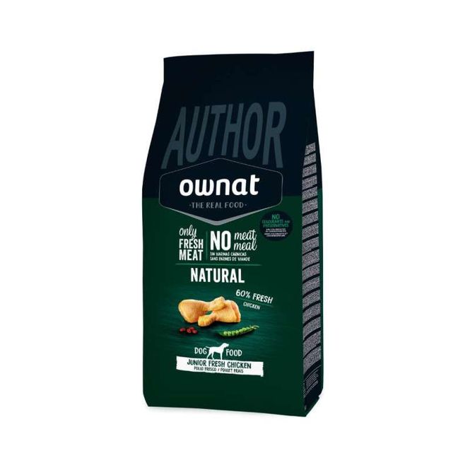 Hovedbilde Ownat Author Junior fersk kylling 10 kg