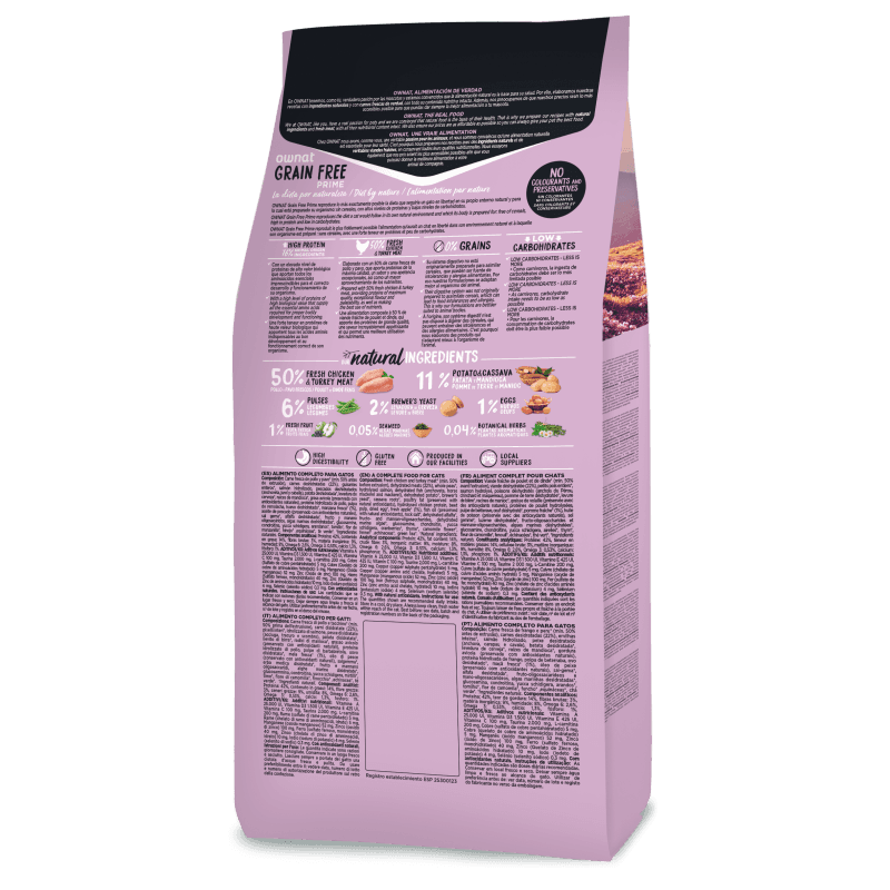 Ownat Grainfree Prime sterilisert katt 3kg