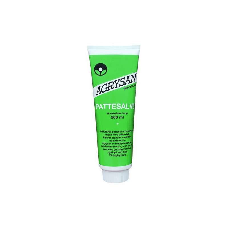 Pattesalve Agrysan med bivoks 500 ml
