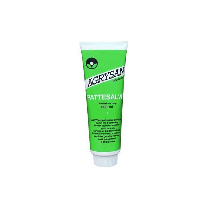 Hovedbilde Pattesalve Agrysan med bivoks 500 ml