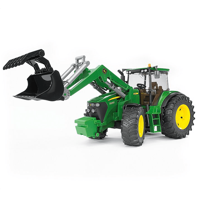 Hovedbilde Bruder  John Deere 7R med frontlaster