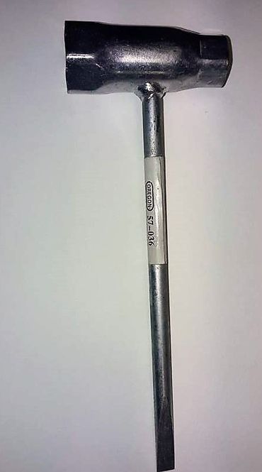 Hovedbilde Kombi nøkkel 13 og 19 mm med flat skrue  