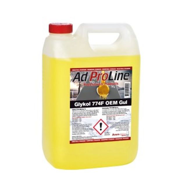 Hovedbilde Glykol 774F OEM Gul 4l