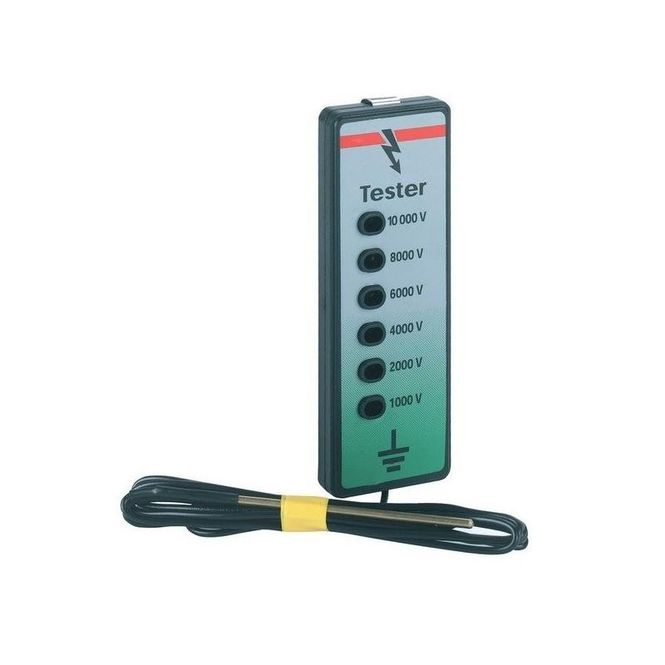 Hovedbilde Spenningstester 2- 10000V M/Lamper