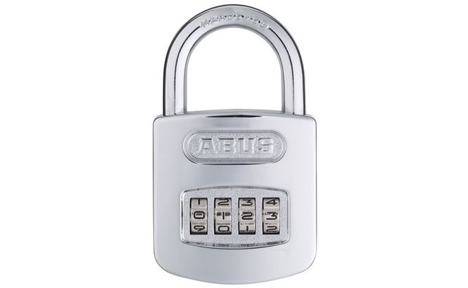 Hovedbilde Abus 160/50 C/ES kodelås krom