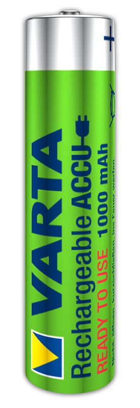Batteri ladbart AAA 1000 mAh