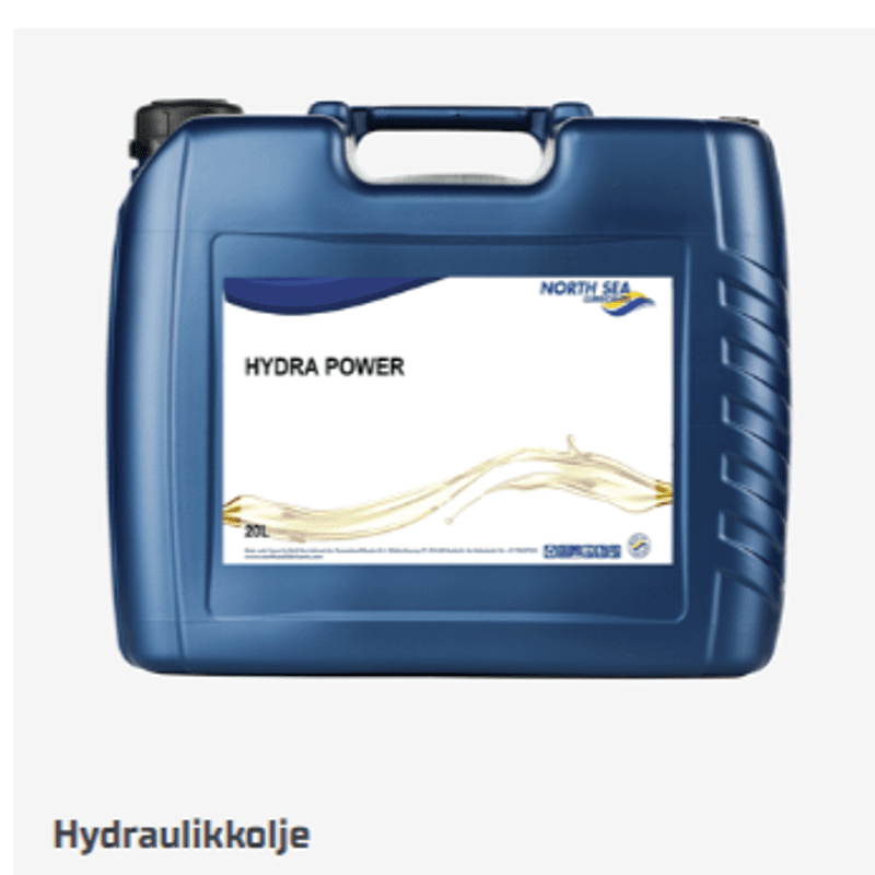 20 liter Hydra Power ISO-VG 46 NSL hydraulikkolje Ink miljø vede