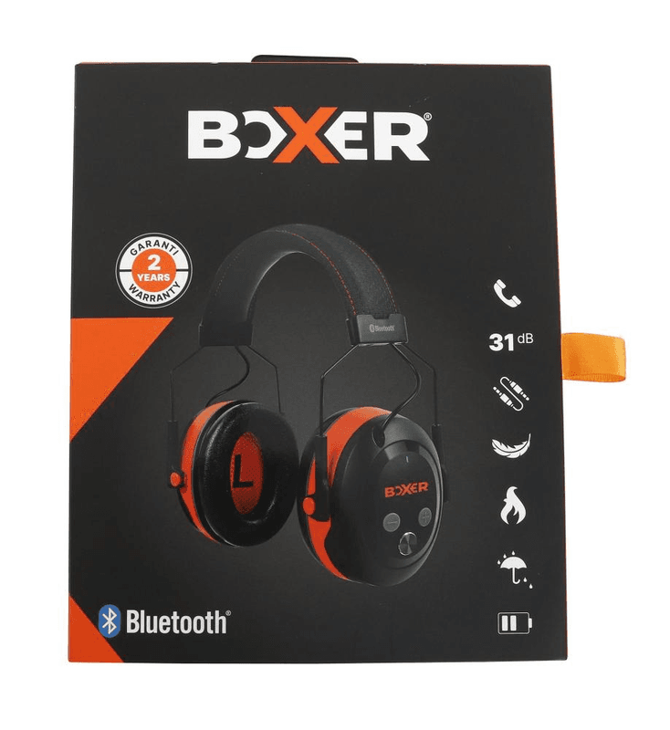 Boxer Hørselvern med Bluetooth 5.3