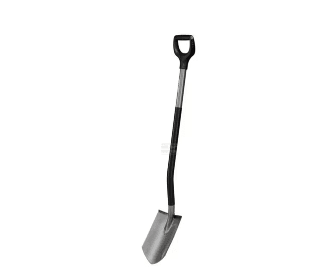 Hovedbilde Fiskars Ergonomic™ Spiss Spade – Grå