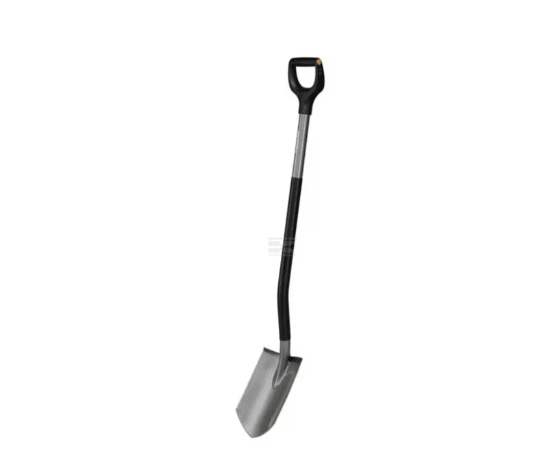 Fiskars Ergonomic™ Spiss Spade – Grå