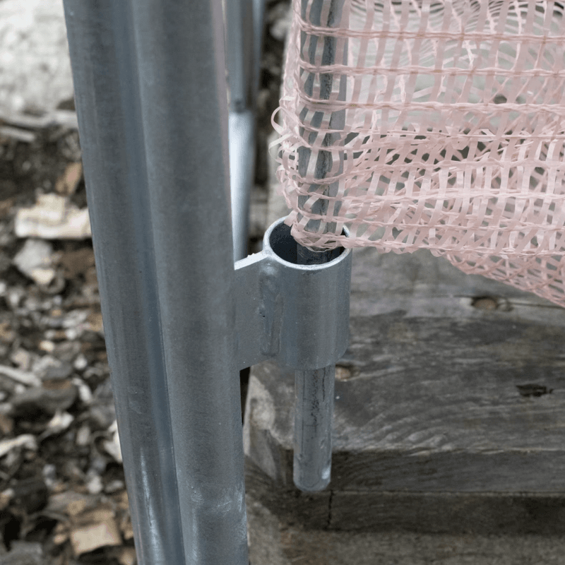 Stablestativ Sanden for Europall. Et brukervennlig stablestativ designet for effektiv og jevn vedstabling.