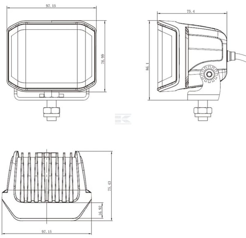Arbeidslys LED