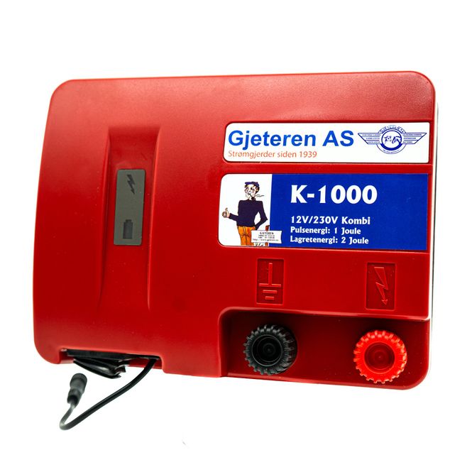 Hovedbilde Gjeteren K-1000 Kombiapparat 12V og 230V,kan ...