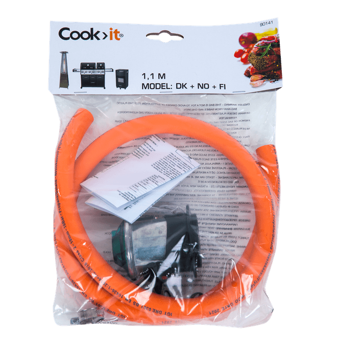 Hovedbilde Gassregulator m/1,1m slange