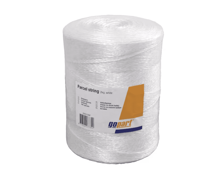 Hovedbilde gopart PP Pakkesnor (2 kg) – Hvit