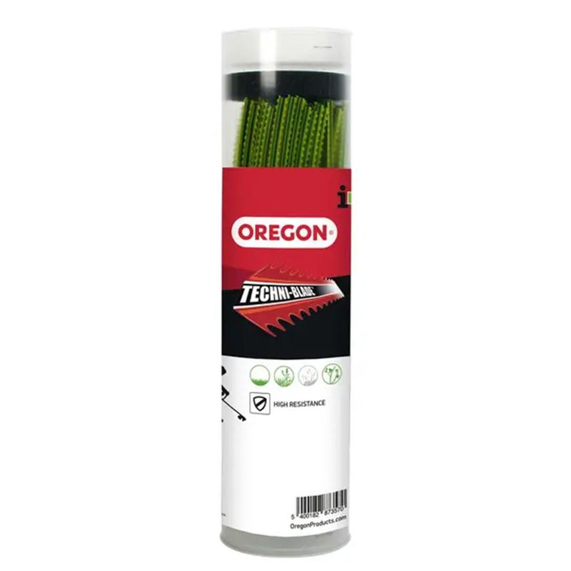 Oregon Techni-Blade Trimmertråd Gul (6,0 mm x 26 cm) – 205 stk